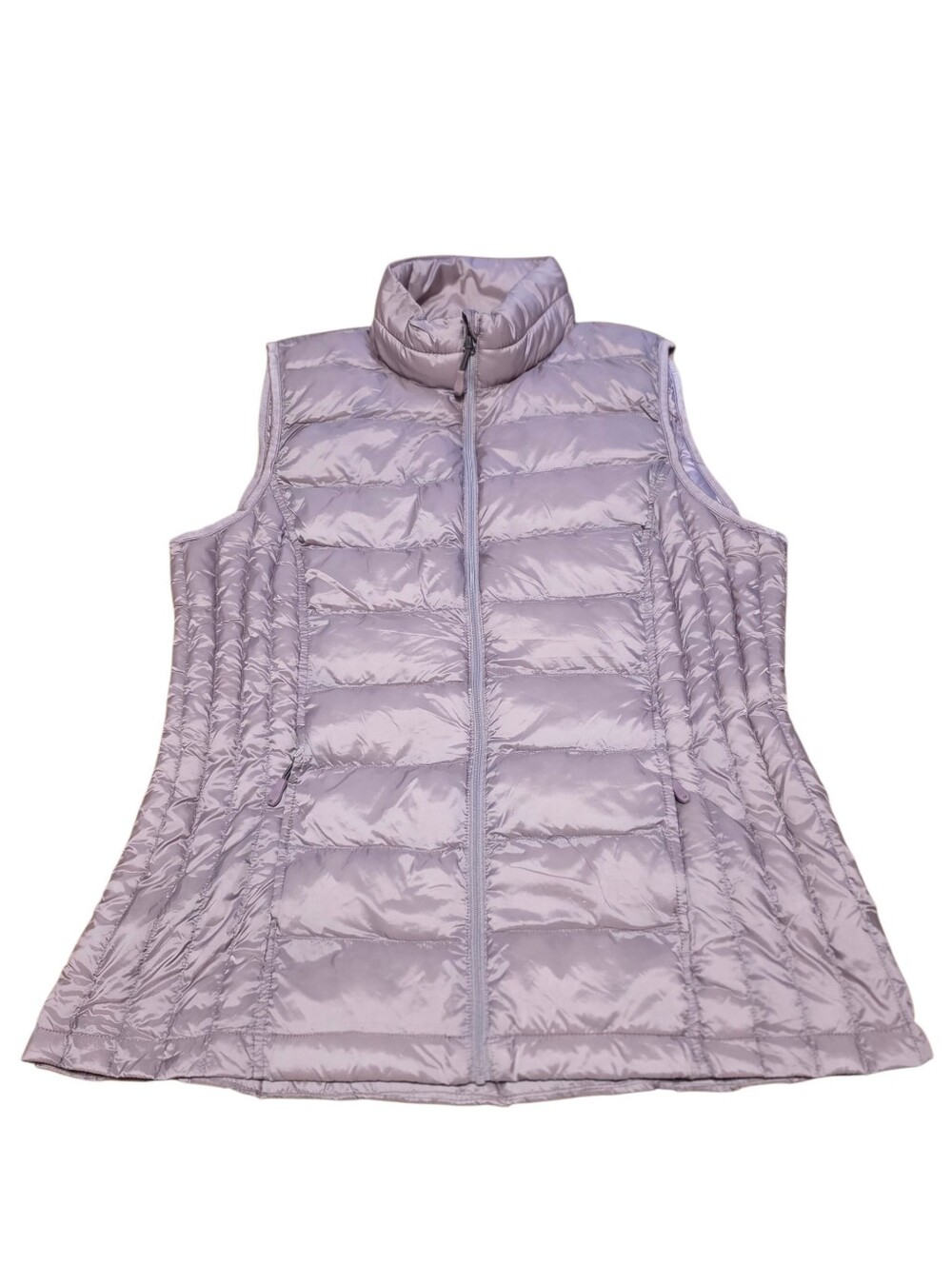 32 Degrees Heat Lilac/Pink Lightweight Winter Puffer Vest EUC Size M